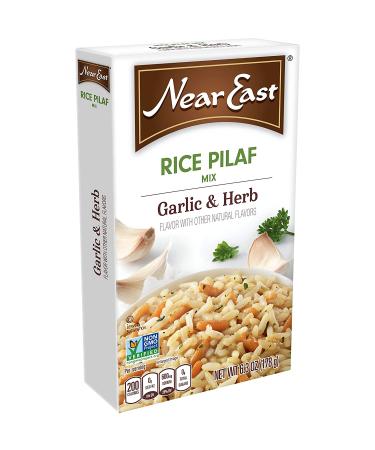 Quaker Near East Garlic & Herb Rice Pilaf Mix 6.3 oz - Pack of 12 Boxes - Buy Online on GoSupps.com