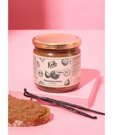KoRo - Organic chestnut cream 380g - Cà based on chestnuts - 100% organic quality - Reduced sugar content*