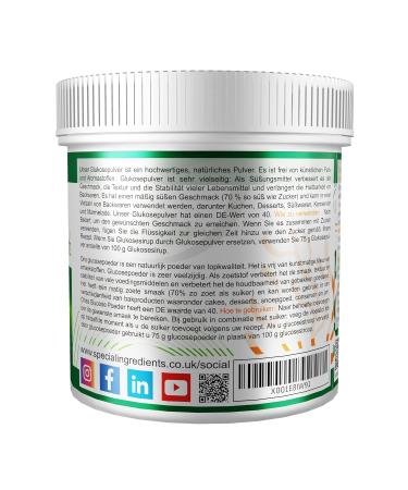 Special Ingredients Glucose Powder 1kg | Premium Quality Vegan GMO-Free Gluten-Free Non-Irradiated - Eco-Friendly Packaging - Buy Online on GoSupps.com