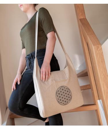 Buy Naturling Acupressure Mat Set - 70x45cm with Pillow & Bag | Eco-Friendly Linen & Coconut Fiber | International Shipping - Buy Online on GoSupps.com