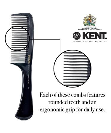 Kent SPC83 Salon-Style Wide Tooth Comb - Professional Barber Comb for Medium to Thick Hair - Kent Quality Supplies - Buy Online on GoSupps.com