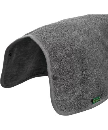 HUNTER Dog Bathrobe Riga - Size 40 in Grey | Premium Comfort for Your Dog | International Shipping Available - Buy Online on GoSupps.com