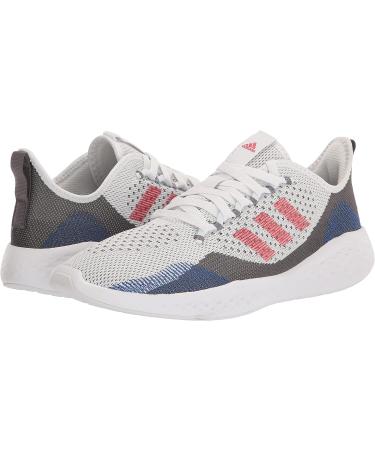 adidas Men's Fluidflow 2.0 Running Shoe 10.5 - Ftwr White/Vivid Red/Grey Five - Buy Online on GoSupps.com
