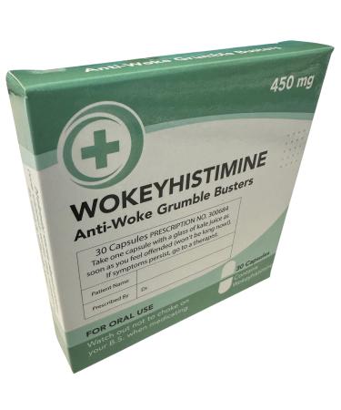 Diabolical DP1379 Wokeyhistimine - gifts for awake people, gifts jokes for men, inappropriate gifts for women, funny gifts for friends, funny pills mint