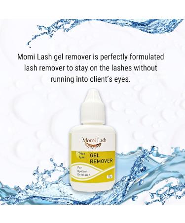 Professional Gel Remover for Eyelash Extensions - Clear & Powerful Adhesive Lash Remover for Sensitive Skin (15g) - Quick & Non-Scent Thick Type - Buy Online on GoSupps.com