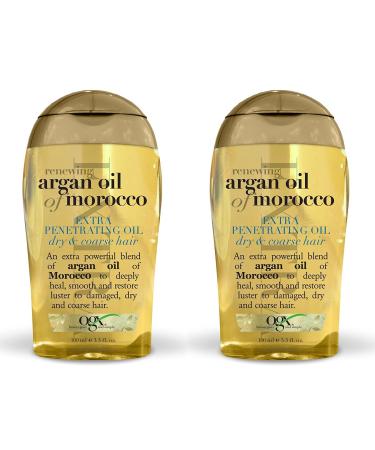 OGX Renewing Argan Oil of Morocco Extra Strength Penetrating Oil Dry Coarse Hair (Pack of 2)