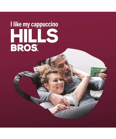 Hills Bros. English Toffee Instant Cappuccino Mix - Buttery Toffee Flavor - Easy and Convenient -16 Ounce Pack - Buy Online on GoSupps.com