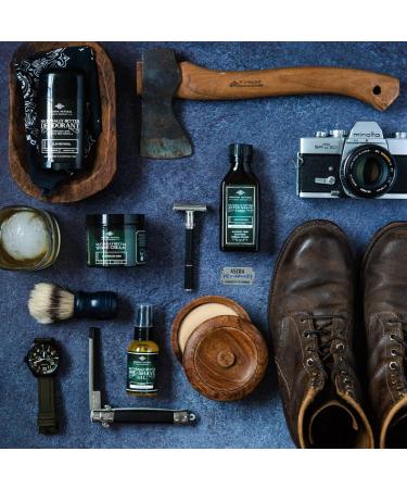 MNSC Old Faithful Artisan Small Batch Shave Soap | Hypoallergenic All-Natural & Handcrafted for a Smooth Nick-Free Shave | International Shipping Available - Buy Online on GoSupps.com