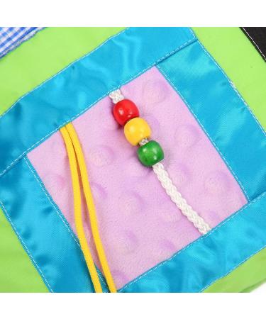 HOHXFYP Dementia Pillow Fidget Sensory Pillow Calming and Comforting Activities for Adults with Dementia Removable Pillowcase Dementia Products for Elderly - Buy Online on GoSupps.com