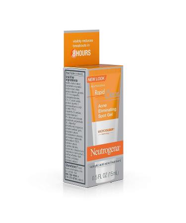 Neutrogena Rapid Clear Acne Eliminating Spot Treatment Gel | Salicylic Acid Acne Medicine | 0.5 fl. oz - Buy Online on GoSupps.com