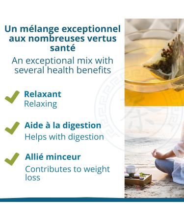 KHLA Blue Tea Oolong Bio - 20 Pyramid Infusions | Slimming Herbal & Fruit Tea for Weight Loss | Organic Chinese Tea - Buy Online on GoSupps.com