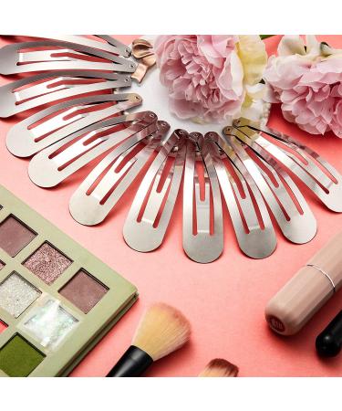 50 Pieces 3.5 Large Metal Snap Hair Clips - No Slip Hair Barrettes for Girls & Women (Silver) | Long Hair Side Clip Clamp Hair Accessories - Buy Online on GoSupps.com