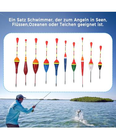 Zevmi 10-Piece Fishing Pose Set | Premium Accessories for Trout and Fried Fish Angling | International Shipping Available - Buy Online on GoSupps.com