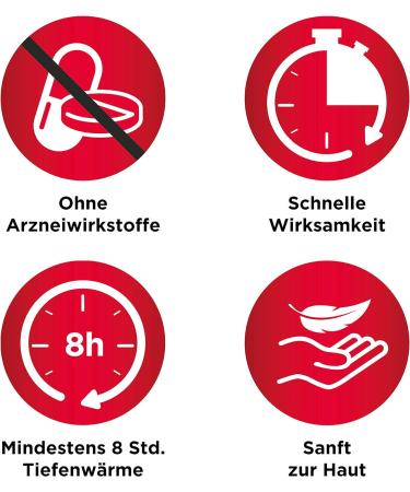 Thermacare Heat Envelopes - Back Pain Relief Heat Pads (S-XL) - Deep Heat for Muscle Relaxation - Pack of 2 - Buy Online on GoSupps.com