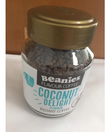 Beanies Instant Flavoured Coconut Delight 50g jar