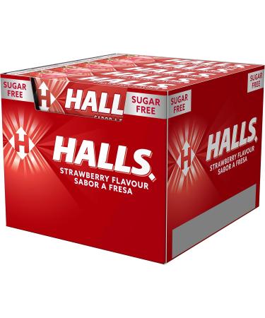 Halls vita c - Strawberry - Sugar Free - 20 Units - Buy Online on GoSupps.com