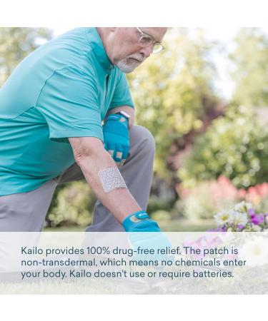 Kailo Kit - Nanotech Pain Relief Patch | Organic Antenna | Natural Pain Management | 1 Pack - Buy Online on GoSupps.com