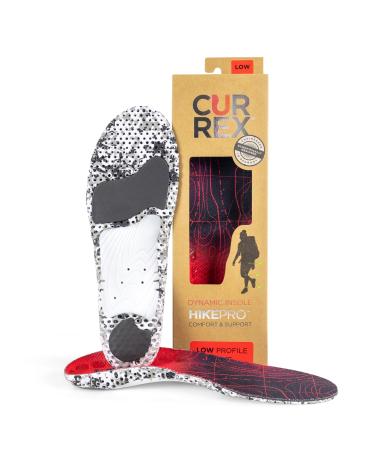 Currex HikePro insole - your new dimension of hiking.Dynamic performance insole for walking hiking or walks red (low profile) EU 34.5-36.5 (day XS) red (low profile) EU 34.5-36.5