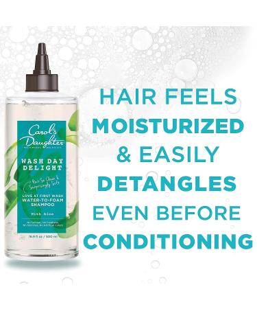 Carol's Daughter Wash Day Delight Sulfate Free Shampoo with Aloe and Micellar Water - 16.9 fl oz - Buy Online on GoSupps.com