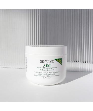 Theraplex AIM Anti-Itch Moisturizing Cream (3 oz) - Soothes Itching, Rashes & Flare Ups - Buy Online on GoSupps.com