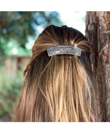 Horses Hair Clip: Hand Crafted Metal Barrette - Made in the USA - Large 80mm Clip - Buy Online on GoSupps.com