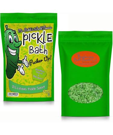 Pickle Bath Salts - Premium Dill Pickle Scented Soak for Kids, Teens & Adults | Shower Gift for Pickle Lovers | Funny Stocking Stuffer - Buy Online on GoSupps.com