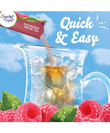 Crystal Light Sugar-Free Raspberry Green Tea Drink Mix - 60 Packets - Buy Online on GoSupps.com