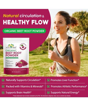 Beet Root Powder - Beetroot Powder Drink Mix for Smoothies Baking & Juice Natural Energy Boost Cold Pressed Water Soluble (1) - Buy Online on GoSupps.com