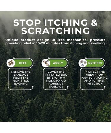Moskito-Aid Itch & Scratch Relief Patches - Bug & Mosquito Bite Relief - Buy Online on GoSupps.com