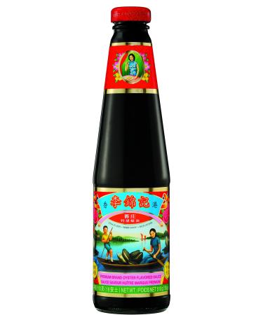 Lee Kum Kee Premium Oyster Sauce, 18-Ounce Glass Bottles (Pack of 2) 1.12 Pound (Pack of 2)