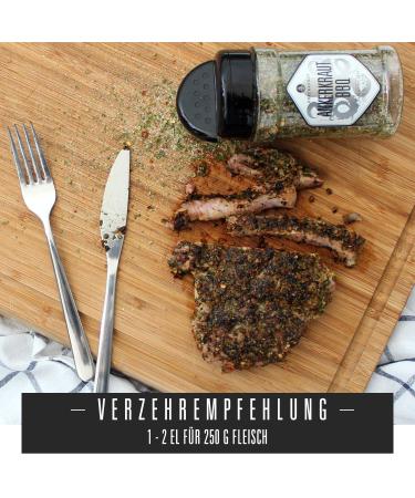 Ankerkraut BBQ & Grill Spice Mix - Original Garlic & Oregano Flavor 70g Cork Glass - Perfect All-Rounder - Buy Online on GoSupps.com