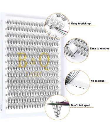 10D-0.10D-280pcs 9-15 Mix Lash Clusters Individual Lashes - DIY Eyelash Extensions at Home - Buy Online on GoSupps.com