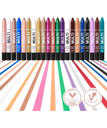 Wet n Wild 3-in-1 Color Icon Multi-Stick for Eyes Cheeks and Lips Infused with Argan Oil and Vitamin E Apply as Eyeliner Eyeshadow Blush or Contour Ros-i-locks 3.2 g (Lot de 1) - Buy Online on GoSupps.com