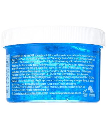 Wave Gel & Activator Bundle - 10.5 Oz | Curly Hair Gel & Wooden Comb for Defined Hydrated Curls | Pack of 2 - Buy Online on GoSupps.com