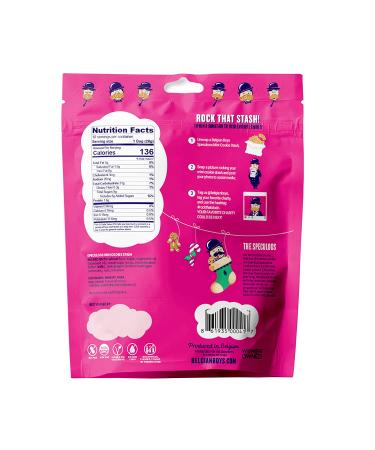 Belgian Boys Speculoos Mini Cookie Stash - Europe Spice Butter Cookies, Non-GMO, Nut-Free, Vegetarian Friendly - 10 x 1oz Pouches - Buy Online on GoSupps.com