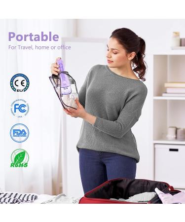 Sejoy Water Flosser - Rechargeable Cordless Teeth Cleaning Tool with 5 Modes, 8 Jet Tips - IPX7 Waterproof, Portable & Travel-Friendly (Purple) - Buy Online on GoSupps.com