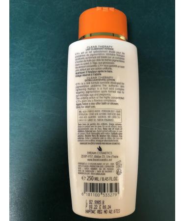 CT+ Clear Therapy Extra Lightening Lotion with Carrot Oil - 250ml | International Shipping Available - Buy Online on GoSupps.com