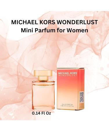 Michael Kors Wonderlust Perfume for Women Mini Splash EDP 0.14 Fl oz Floral 0.14 Fl Oz (Pack of 1) - Buy Online on GoSupps.com