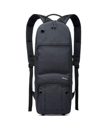 iGuerburn Upgrade Backpack for D Oxygen Tank Portable Oxygen Cylinder Carrying Carrier Bag M15 Medical O2 Tank Holder Fits for Daily Walking Travelling Black