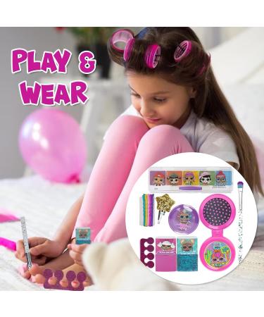 L.O.L Surprise! Sling Bag Makeup Set for Kids | Blush, Nail Polish, Hair Accessories & More | Townley Girl | Gifts for Ages 6 - Buy Online on GoSupps.com