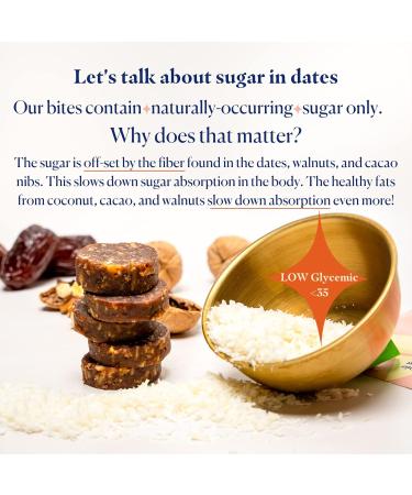 MAGICDATES No Added Sugar Snack Bites | Gluten-Free Coconut Cream Cake | Whole Food Paleo Treats | California Grown Dates - Buy Online on GoSupps.com