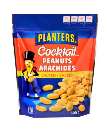 Planters Cocktail Peanuts Roasted Salted 600 Grams