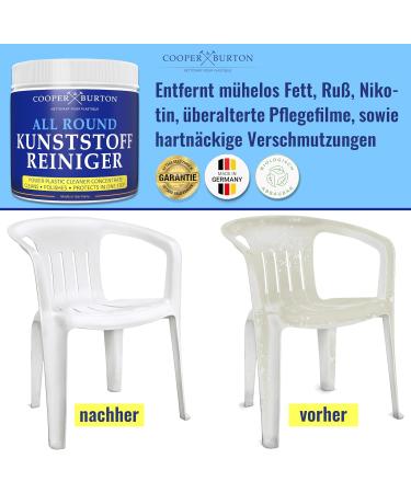 Powerful Plastic Intensive Cleaner Concentrate 0.5 kg | Effective Stain Remover & Cleaning Agent | Includes 4 Towels & Sponge for Radiant Cleanliness - Buy Online on GoSupps.com