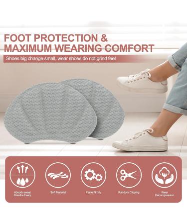 Mivora Heel Cushions - 8 Self-Adhesive Pads for Large Shoes | Anti-Bubble Heel Protectors & Slipping Prevention (Gray) - Buy Online on GoSupps.com