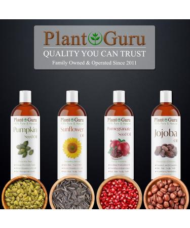 Pumpkin Seed Oil 32 oz. Virgin Unrefined Cold Pressed 100% Pure Natural Ideal for Skin Face Body and Hair Moisturizer. Great for DIY Creams Lotions and Lip Balms. - Buy Online on GoSupps.com