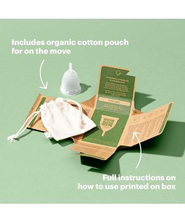 AllMatters Menstrual Cup Size B (Formerly OrganiCup) - Award-Winning Period Cup for Postpartum Use - Buy Online on GoSupps.com