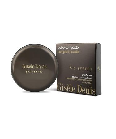 Gisele denis GISELE DENIS Les Terres Compact Powder No. 3 Sahara makeup tanning 15 g
