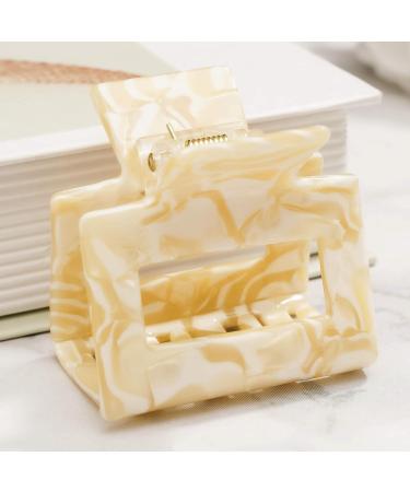 Naran Tortoise Hair Claw Clips - French Design Acrylic Clips (3pcs, 2inches) - Buy Online on GoSupps.com