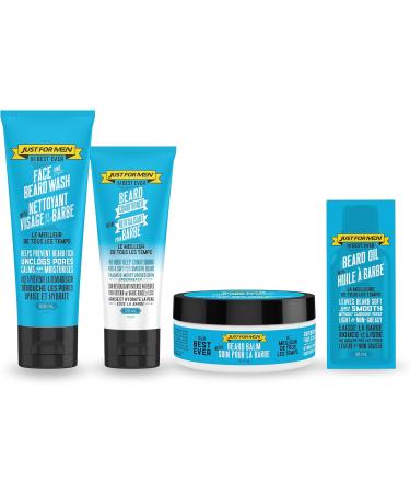 Just For Men The Best Beard Balm Ever Styling Balm with Oatmeal Aloe Chamomile and Jojoba Oil 63g - Buy Online on GoSupps.com