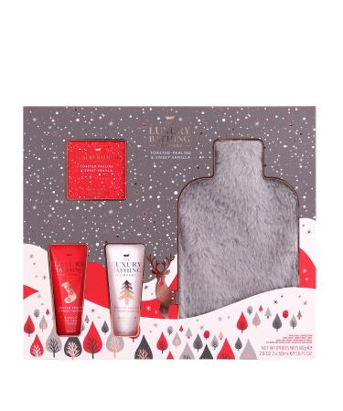The Luxury Bathing Company - Toasted Praline & Sweet Vanilla Snuggly Gift Set - Vegan Friendly